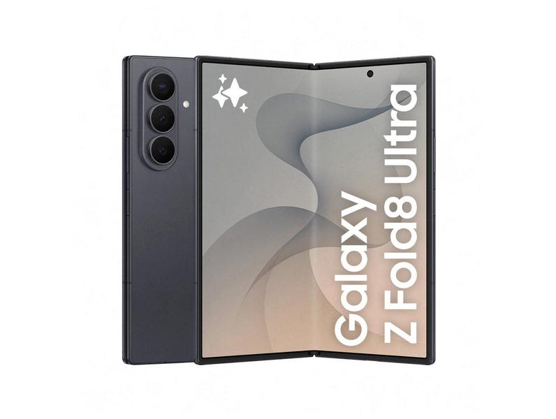 Celular Samsung Galaxy Z Fold8 Ultra 256GB 12GB RAM Preto 8” Câm. Traseira até 200 MP + Frontal 10M
