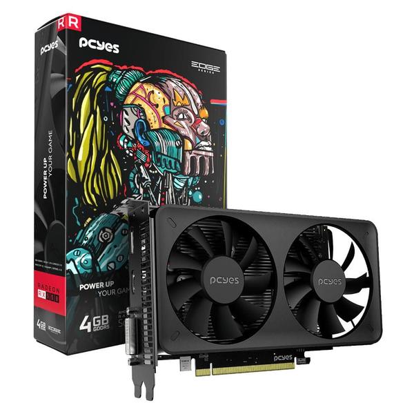 Placa de Video RX 550 4GB GDDR5 128 BITS DUAL-FAN Projeto EDGE PVEX5504GBDF