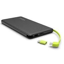 Bateria portatil pineng 10.000 power bank externa PN-951 (preto)