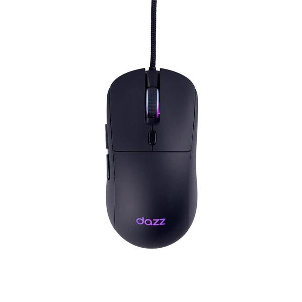 Mouse Gamer DAZZ GMO3000, RGB. 12800 DPI Instant-A825C, 7 Botões, 1000HZ, Preto - 62000181