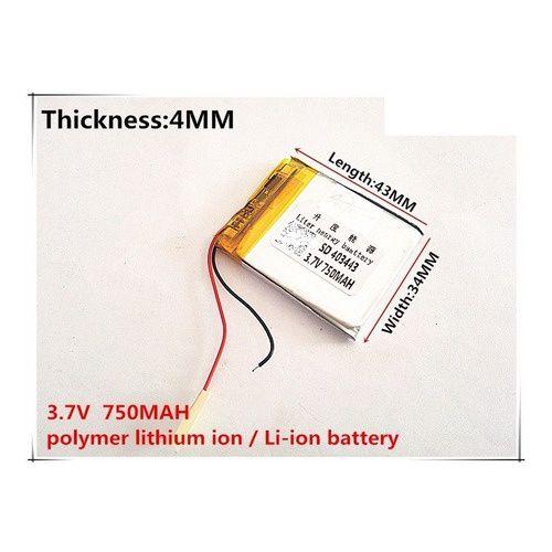 Bateria 3,7v 750mah Aquarius Discovery 3,5