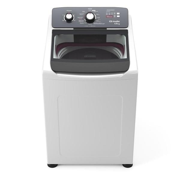 Máquina De Lavar Mueller 17kg Automática Com Ultracentrifugação E Ciclo Rápido Branca Mla17 220V