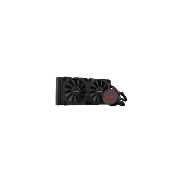 Water Cooler Pcyes Sangue Frio 3 Black Vulcan 240MM Tdp 250W WCSF3240BR PCYES