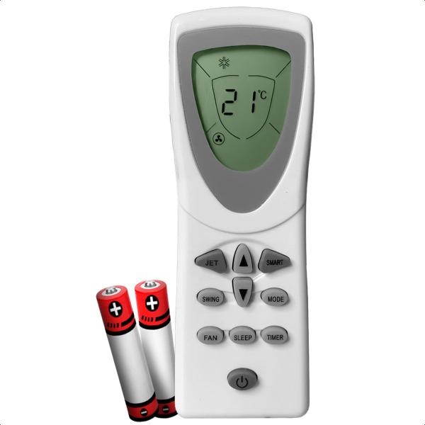 Controle Remoto Compatível com Consul Split para Ar Condicionado com Pilha AAA