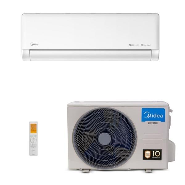 Ar-Condicionado Split HW Inverter Midea AI Ecomaster 12.000 BTUs R-32 Quente/Frio 220V Ar-Condicionado Split HW Inverter Midea AI Ecomaster 12.000 BTUs R-32 Quente/Frio 220V