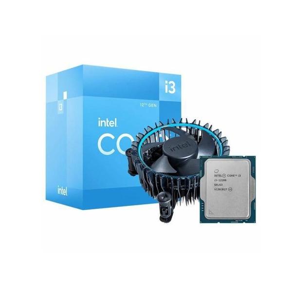 Processador Intel I3 12100 3.3Ghz 12Mb Lga 1700 Processador Intel I3 12100 3.3Ghz 12Mb Lga 1700