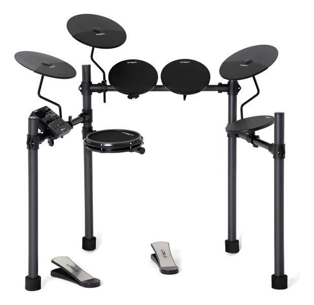 Bateria Eletrônica D-tech Electra Caixa Mesh Dual Zone Preto