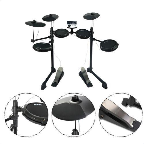 Bateria Eletrônica Mxt 7 Pads Md200c Bateria Eletrônica Mxt 7 Pads Md200c