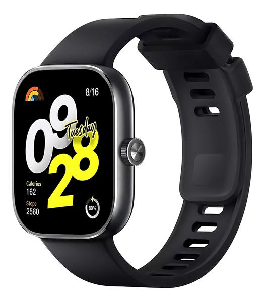 Relogio Xiaomi Redmi Watch 4 Alexa IA Tela AMOLED Bluetooth Monitoramento de Saude