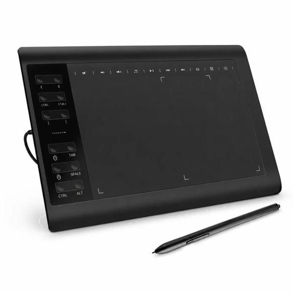 Mesa Digitalizadora 11,6 Polegadas Tomate MTM1106 com Caneta 8192 Níveis de Pressão 5080 LPI