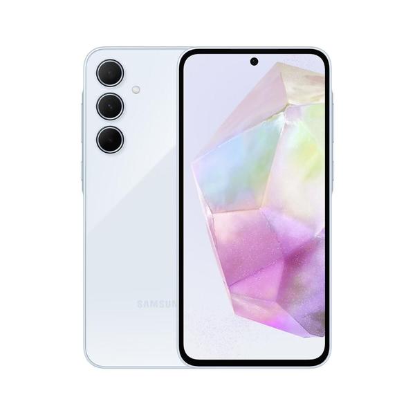 Usado: Galaxy A35 128GB Azul-claro Excelente - Trocafy - Samsung Usado: Galaxy A35 128GB Azul-claro Excelente - Trocafy - Samsung