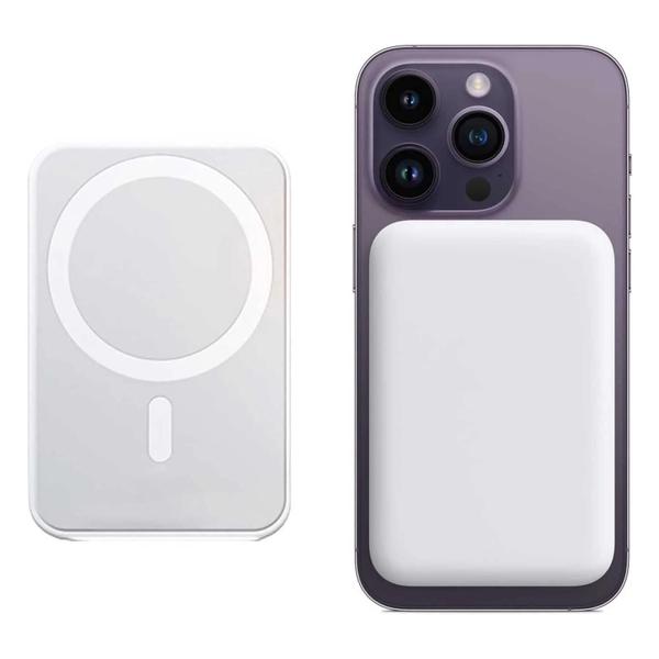 Carregador Power Bank 5000 Mah Magnético Indução Portátil compativel com iphone 12 13 14 15 16 17