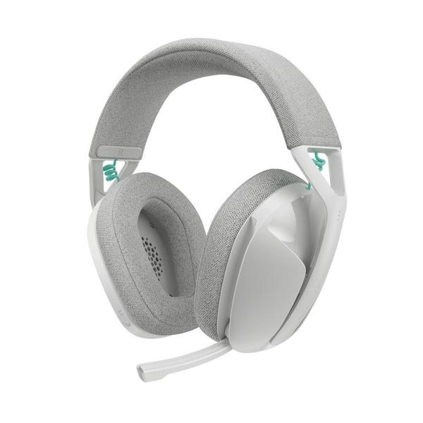 Headset Gamer Sem Fio Logitech G321 LIGHTSPEED, Bluetooth, Compatível com PC, PS4, PS5 e Nintendo Switch, Branco - 981-001568