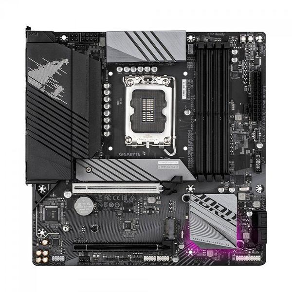 Placa Mãe Gigabyte B760M AORUS ELITE GEN5, Intel LGA 1700, mATX, DDR5, RGB, PCIe 5.0 - B760M A ELITE GEN5