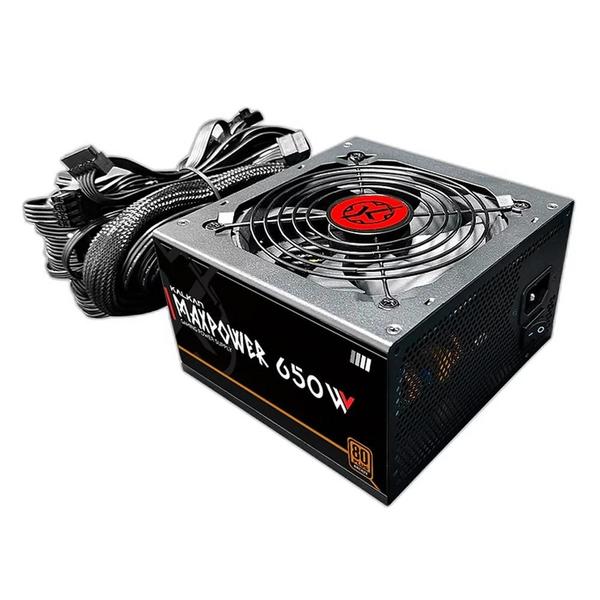 Fonte Gamer Para PC Kalkan Maxpower 650W ATX 80 Plus Bronze MP0750WB 8013