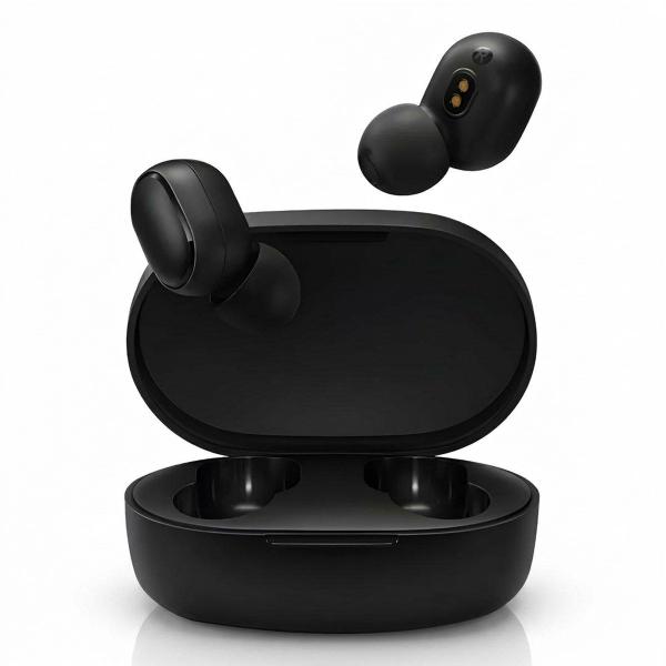 Fone de Ouvido Redmi Air Dots Bluetooth Sem Fio TWS Compatível iOS Android Conexão Estável e Estojo Portátil Branco