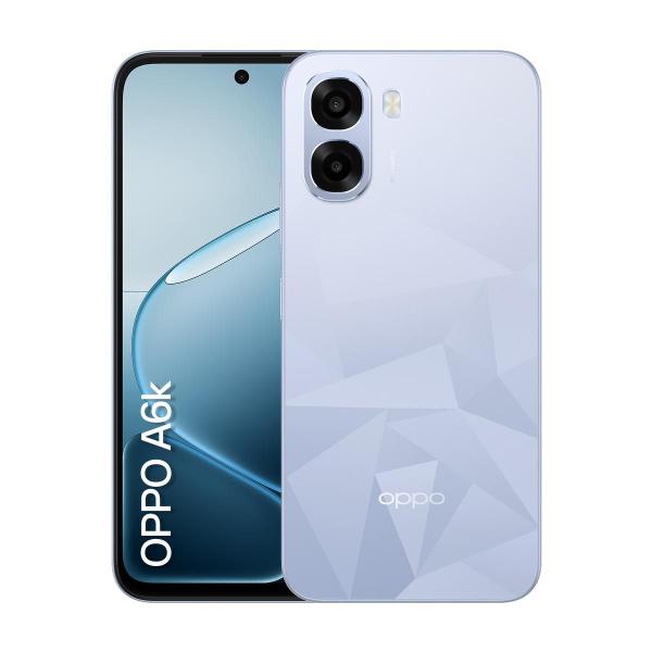 Smartphone OPPO A6k 256GB 4GB RAM Física, 8GB RAM Virtual Bateria 6100 mAh Câmera AI 50MP NFC