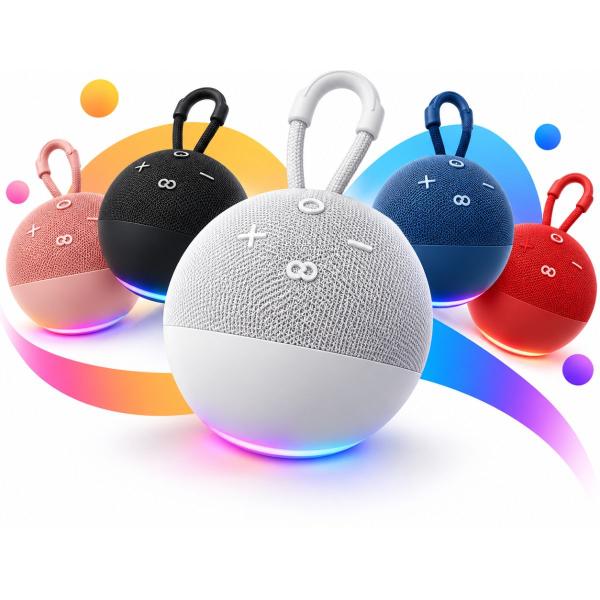 Caixa De Som Inteligente Comando Voz Portátil Bluetooth