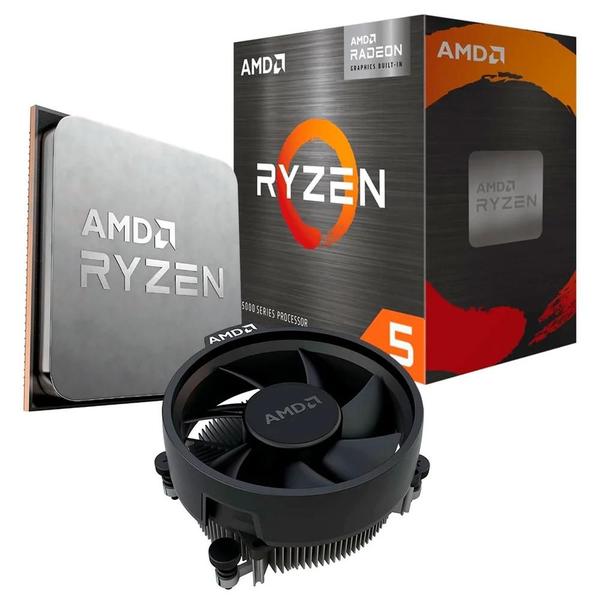 Processador AMD Ryzen 5 5600GT, 3.6GHz 4.6GHz Turbo, Cache 19MB, 6 Núcleos, Vídeo Integrado Radeon