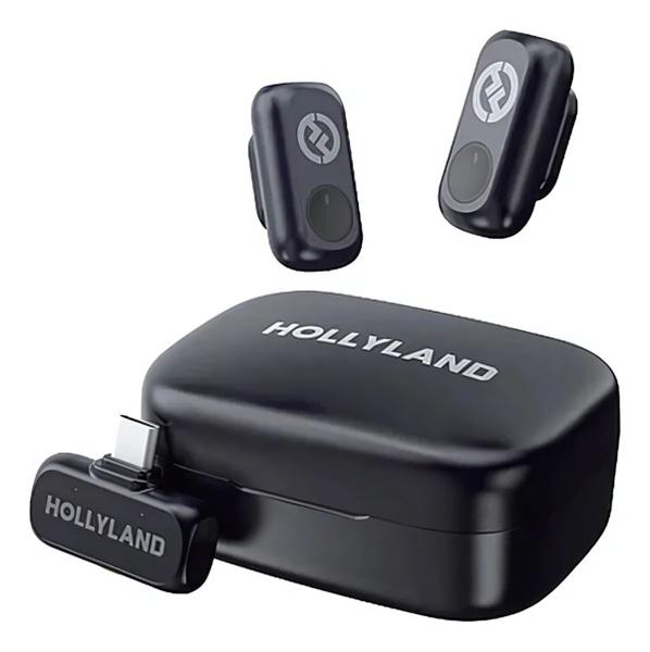 Microfone Hollyland Lark A1 Combo Duo Usb-c e Lightning c.