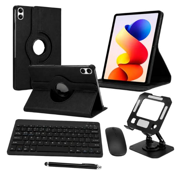 Kit Completo Tablet Redmi Pad 2 Pro 12.1 Capa + Teclado Mouse + Caneta