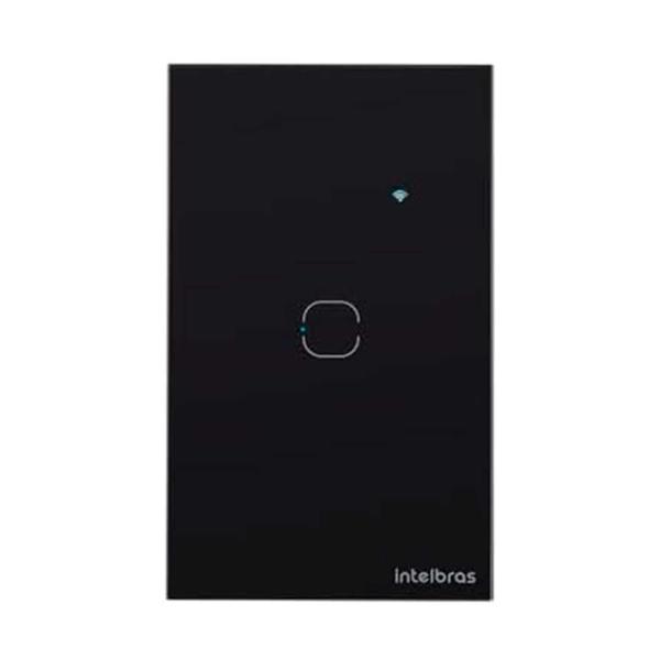 Interruptor smart wi-fi touch 1 tecla ews 1001 preto