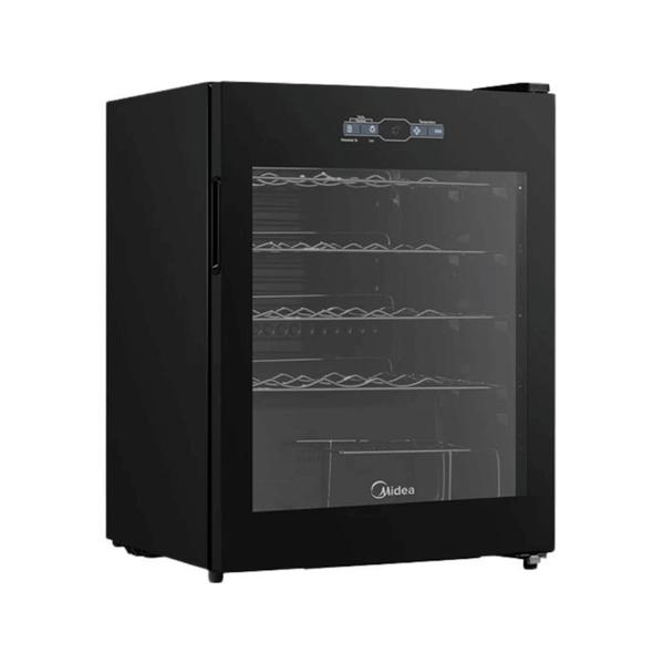 Adega de Vinho Climatizada 24 Garrafas Inverter MDRW110FGGGL3 Midea 127/220V - PRETO