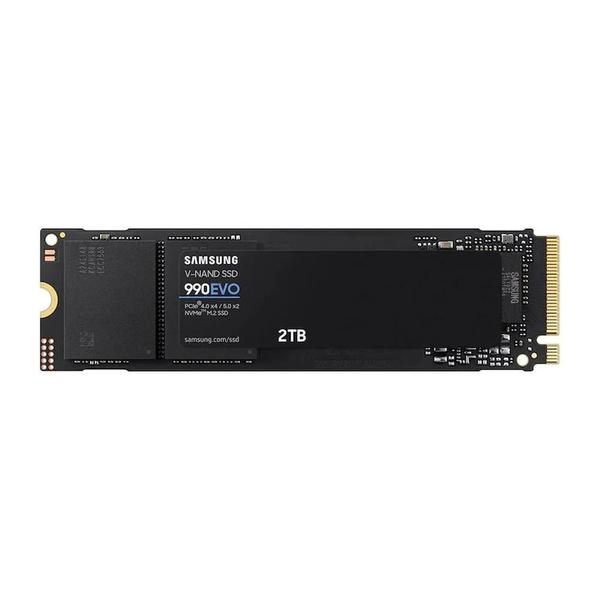 SSD 2TB Samsung 990 M.2 2280 PCIe 4.0 x4 / NVMe 2.0 Leitura até 7250MB/s Gravação até 6450MB/s MZV9V2T0B/AM SSD 2TB Samsung 990 M.2 2280 PCIe 4.0 x4 / NVMe 2.0 Leitura até 7250MB/s Gravação até 6450MB/s MZV9V2T0B/AM
