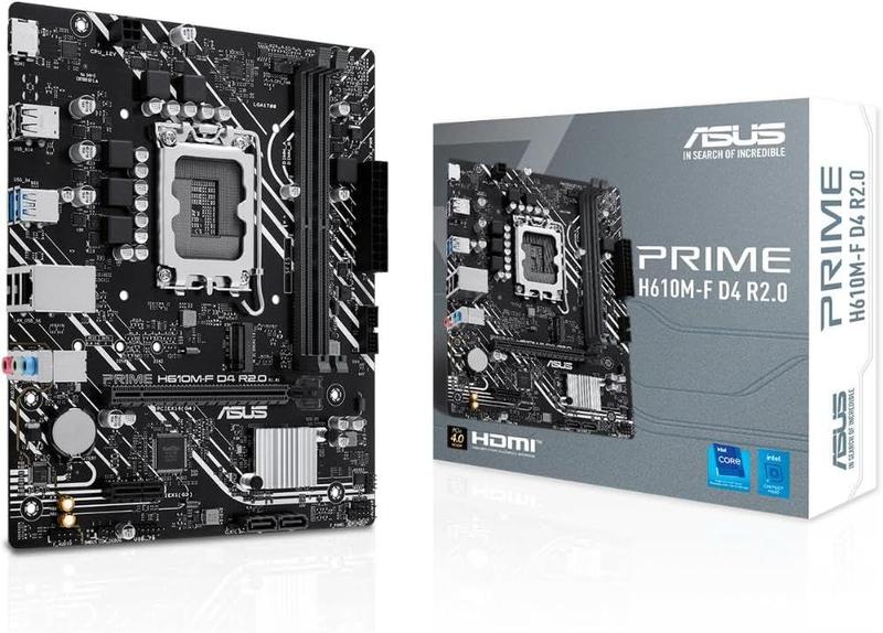 Placa mae asus prime h610m-f d4 lga 1700 ddr4 90mb1h70-m0eay0 Placa mae asus prime h610m-f d4 lga 1700 ddr4 90mb1h70-m0eay0