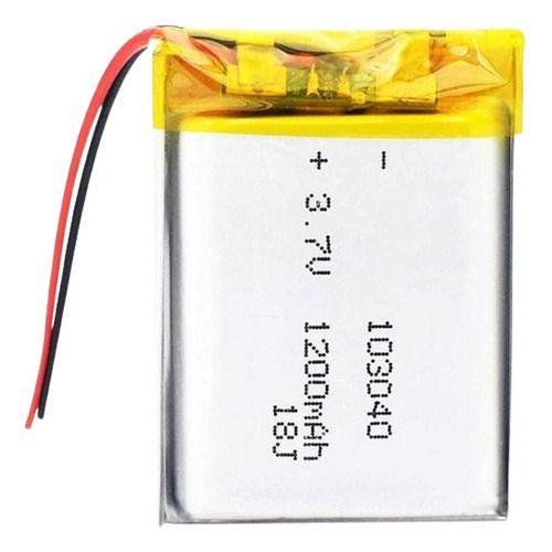 Bateria 3.7v 1200mah 10mm X30mm X40mm 2 Fios 103040