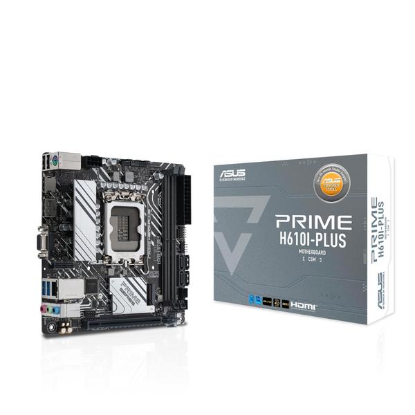 Placa-mãe ASUS Prime H610I-PLUS-CSM DDR5 PCIe 4.0