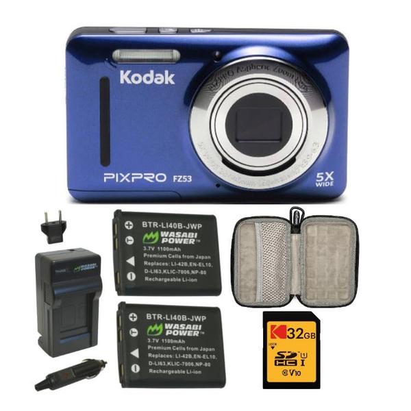 Câmera digital KODAK PIXPRO Friendly Zoom FZ55 (azul)
