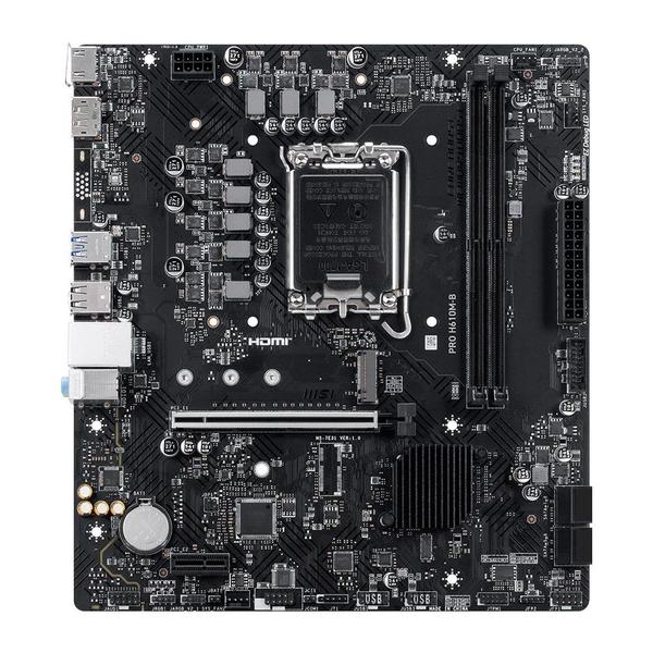 Placa-Mãe MSI PRO H610M-B, Intel LGA 1700, mATX, DDR5 - PROH610MB