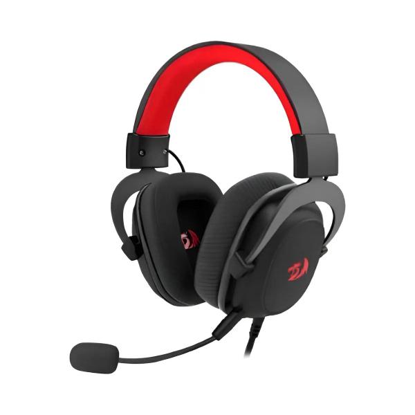 Headset Gamer Redragon Zeus Lite Preto Drivers 53mm com Microfone Removível