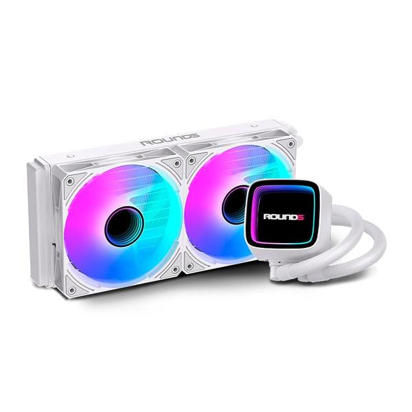 Water Cooler Gamer Round5 Eurus 240 ARGB Branco