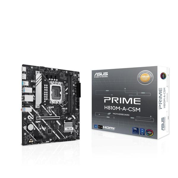 Placa Base ASUS Prime H810M-A-CSM DDR5 PCIe 4.0 2xM.2
