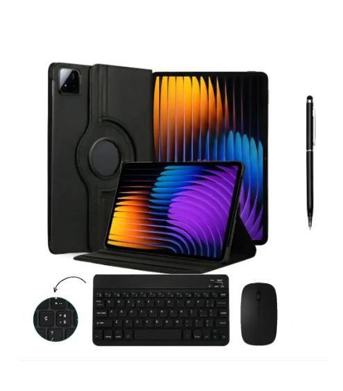 Kit Para Tab Xiaomi Pad 7 Capa Teclado E Mouse Caneta