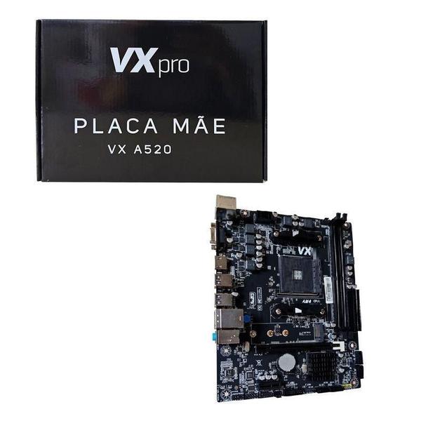 Placa Mae Vxpro Am4 Bulk Ddr4 Vxmba520