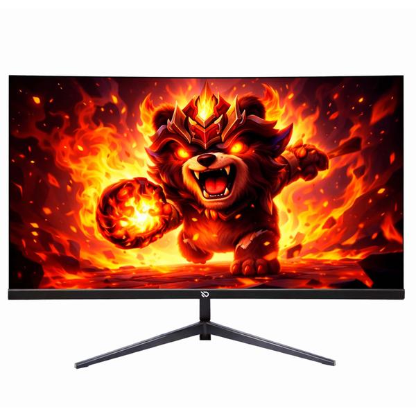 Monitor Gamer Duex 27 Pol Curvo Full Hd 180hz C/ Audio Preto 127/220v