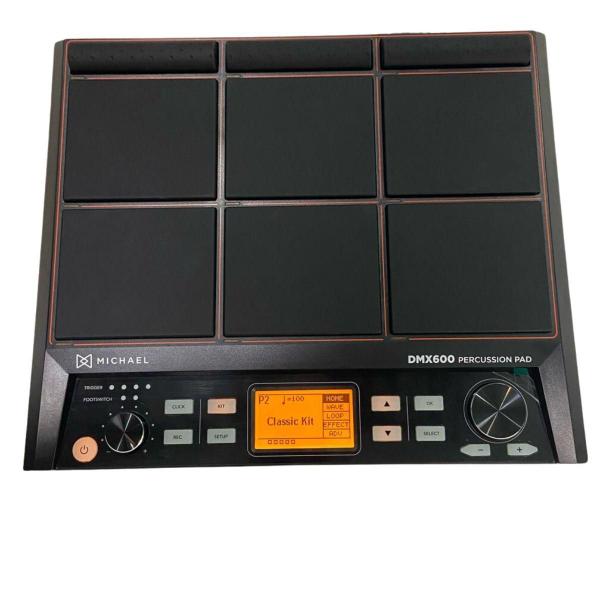 Pad De Percussão Michael DMX600 Eletrônico 9 Pads MIDI USB