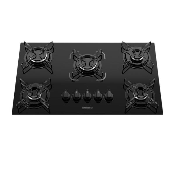 Cooktop Itatiaia Essencial 5 Bocas TC Preto Bivolt