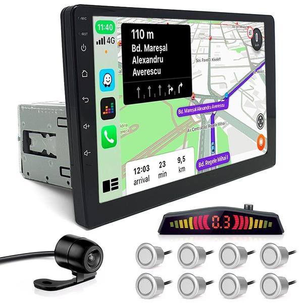Kit Multimídia 1 Din 9 Polegadas + Câmera Ré + Sensor 8 Pontos Prata Explorer 1997 1998 1999 2000 Espelhamento Kit Multimídia 1 Din 9 Polegadas + Câmera Ré + Sensor 8 Pontos Prata Explorer 1997 1998 1999 2000 Espelhamento