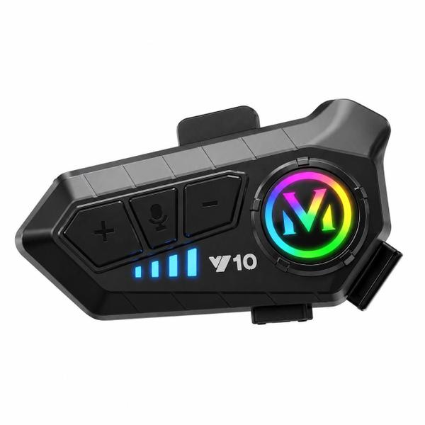 Fone de Ouvido Bluetooth para Capacete RGB com Microfone Hea Fone de Ouvido Bluetooth para Capacete RGB com Microfone Hea