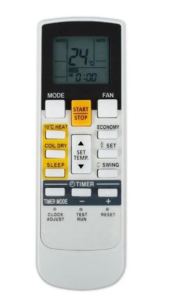 Controle remoto para ar condicionado split Inverter Fujitsu AR-RAH1U