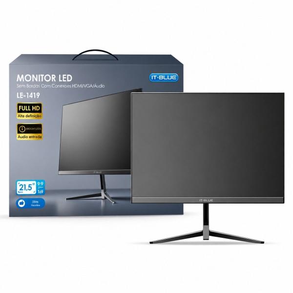 Monitor Gamer 21,5 Pol Com Cores Vivas E Tela Full HD Monitor Gamer 21,5 Pol Com Cores Vivas E Tela Full HD