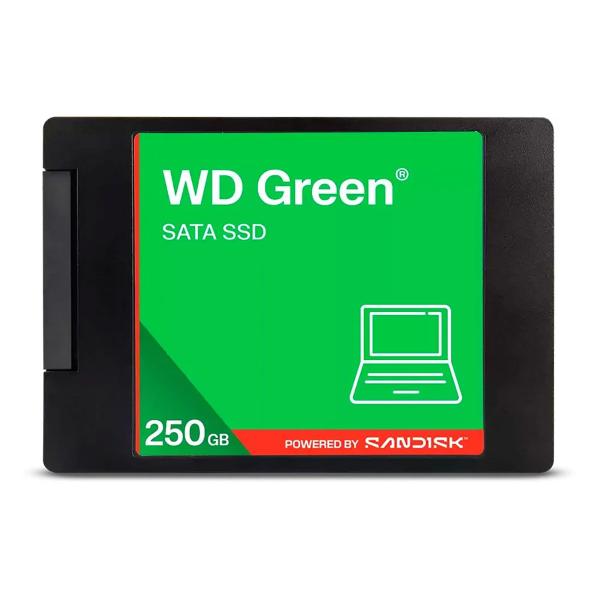Ssd 250gb wd green sata 3 2.5 7mm wds250g5g0a