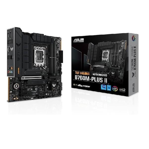 Placa Mae Asus B760M-Plus Ii Tuf Gaming Intel 1700 Ddr5 Matx M.2 Nvme Placa Mae Asus B760M-Plus Ii Tuf Gaming Intel 1700 Ddr5 Matx M.2 Nvme