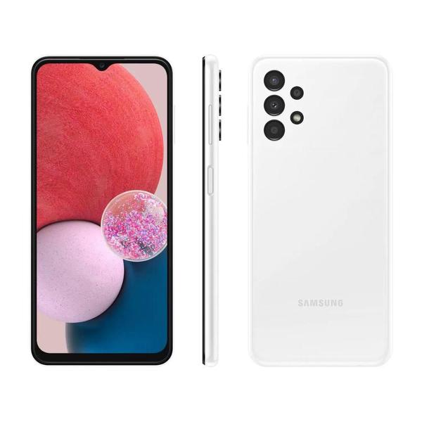 Usado: Samsung Galaxy A13 64GB 4GB RAM Branco Bom - Trocafone