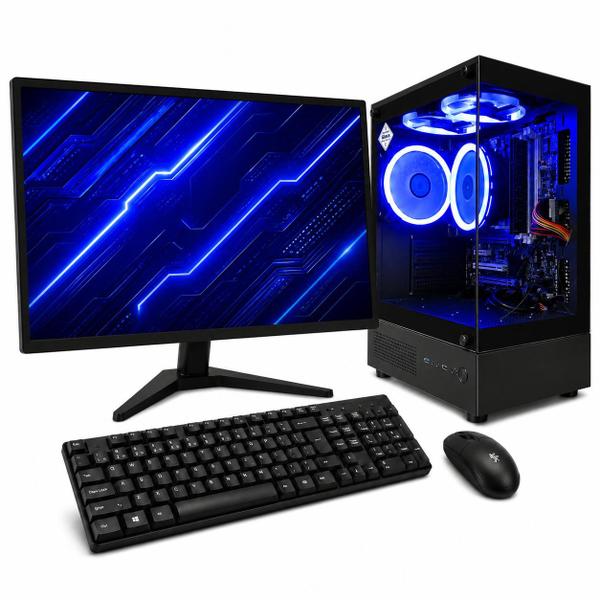 Computador Completo Gamer Core i7 de 4ª 16gb Ram Ddr3 HDD 1000Gb Video Onboard Monitor 19" Novo Teclado Mouse Wifi