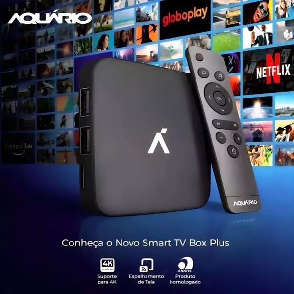 TV Box Aquário STV3000 Plus Smart TV Android WiFi Full HD Original Aquário